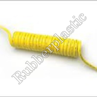 Tubo espiral em poliuretano Amarela sem conexões