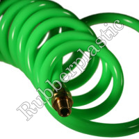 Tubo espiral em poliuretano Verde com conexões